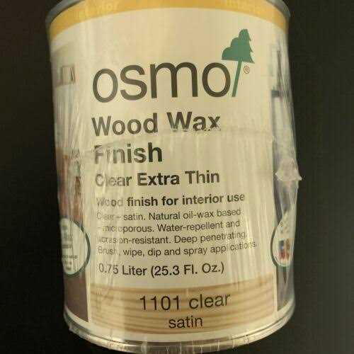 Osmo Wood Wax Finish - Image 2