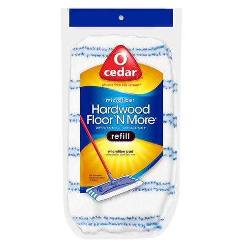 O-Cedar Hardwood Floor N More Microfiber Mop Refill