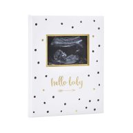 Pearhead Hello Baby Polkadot Baby Memory Book