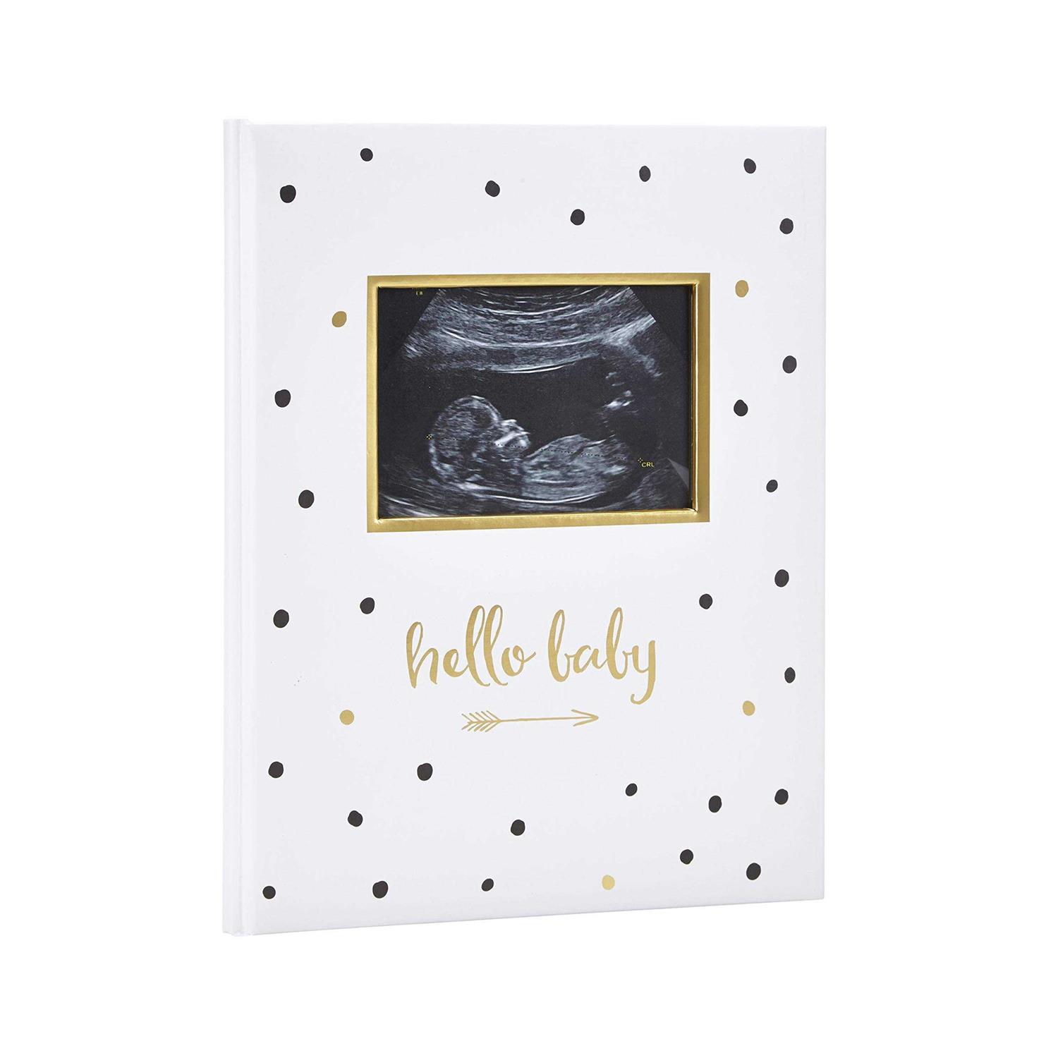 Pearhead Hello Baby Polkadot Baby Memory Book