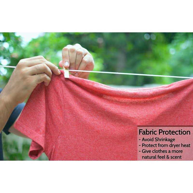 Retractable Clothesline Portable Heavy Duty Indoor and Outdoor Washing Line - Image 3
