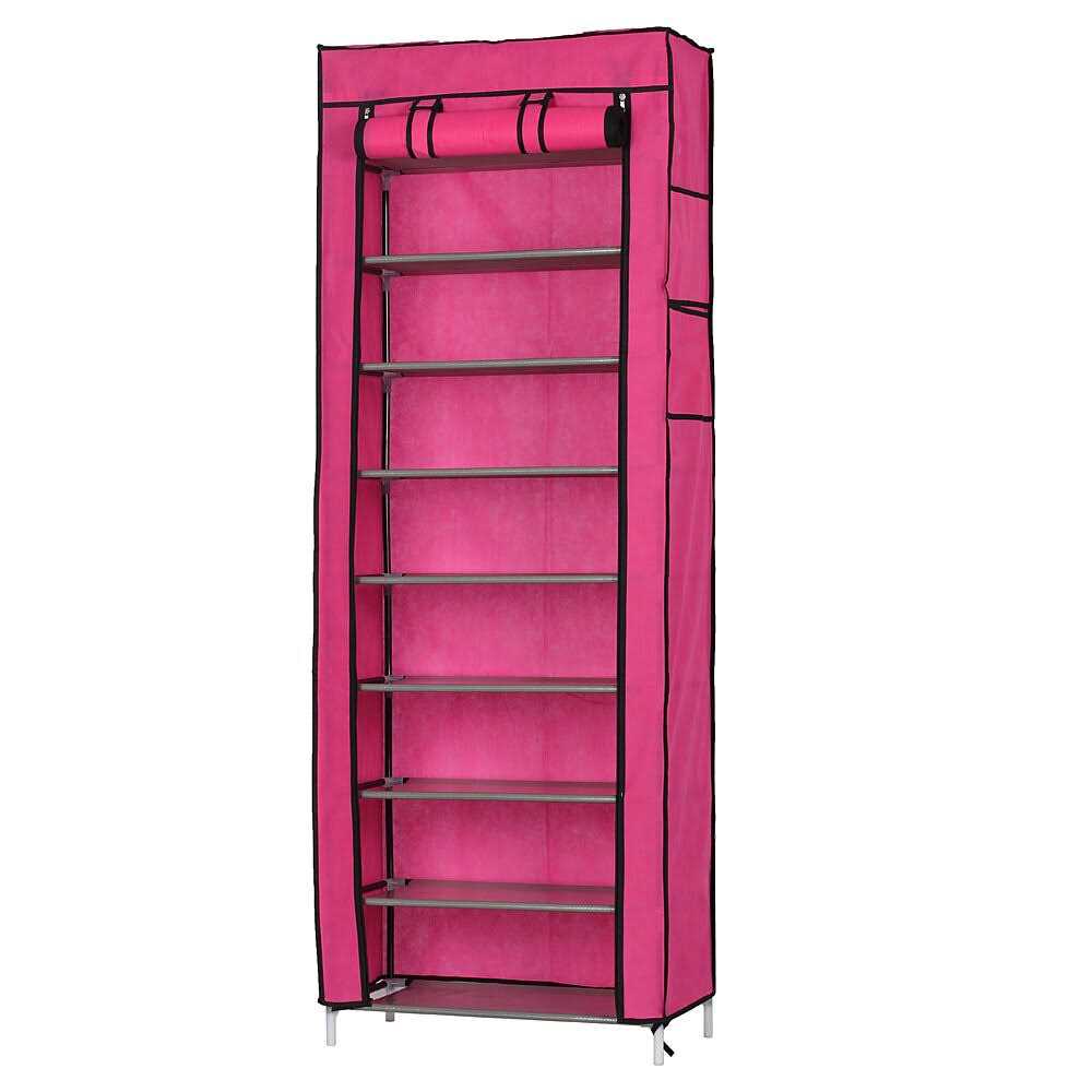 30 Pair Shoe Storage Cabinet Rebrilliant Finish - Image 2