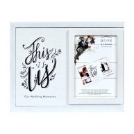 Prinz Decorative Wedding Photo Keepsake Box