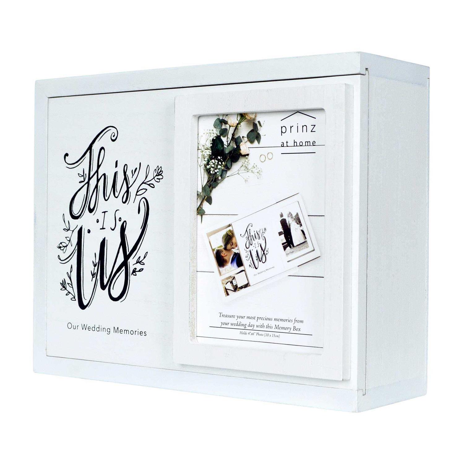 Prinz Decorative Wedding Photo Keepsake Box - Image 4