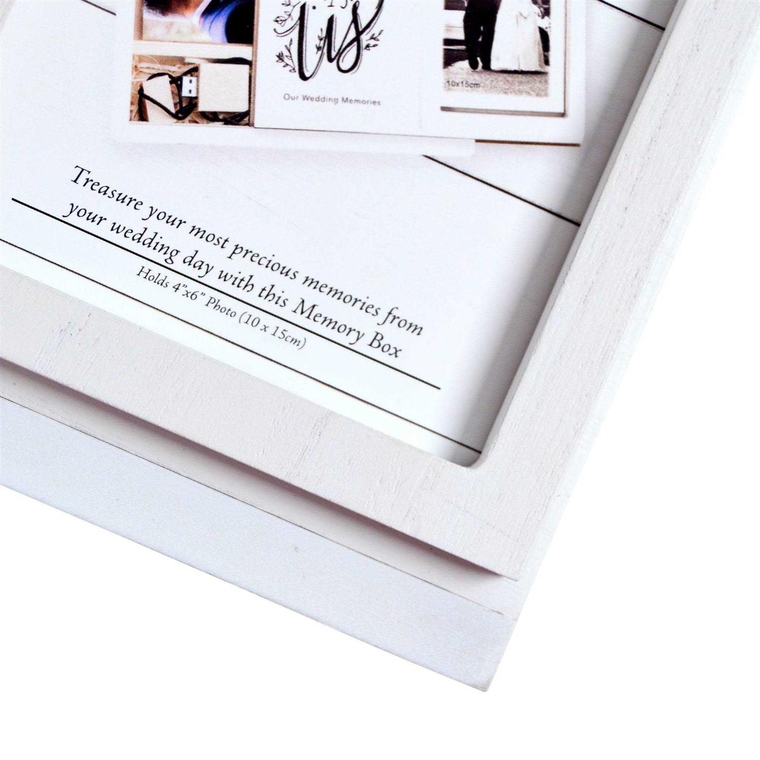 Prinz Decorative Wedding Photo Keepsake Box - Image 5