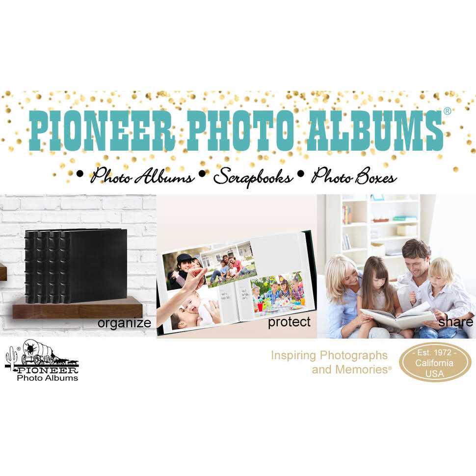 Pioneer Fabric Frame Photo Album - Image 5