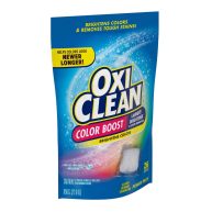 Oxiclean Color Boost Color Brightener plus Stain Remover Power Paks