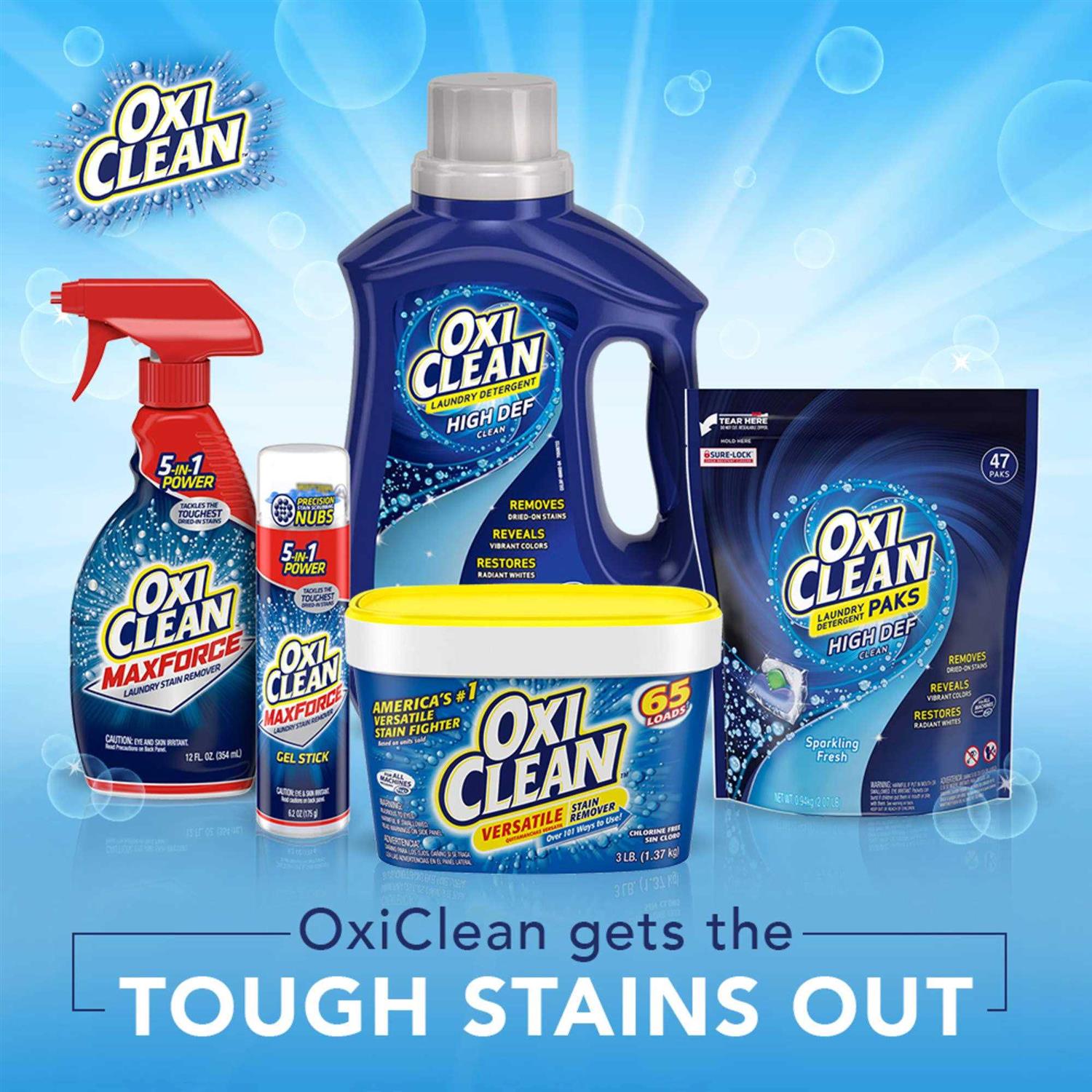 Oxiclean Color Boost Color Brightener plus Stain Remover Power Paks - Image 5
