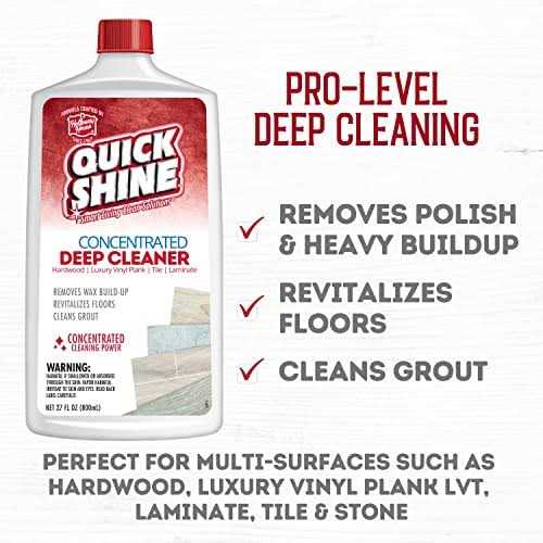 Quick Shine Deep Cleaner & Wax Remover - Image 4