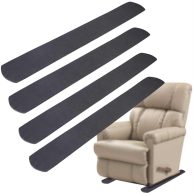 4 PCS 30Inch Non-Slip Furniture Rail Pads for Hardwood Floors and Other Types of Floors, Keeping Recliners, Sofas, Couches, Chairs, and Furniture