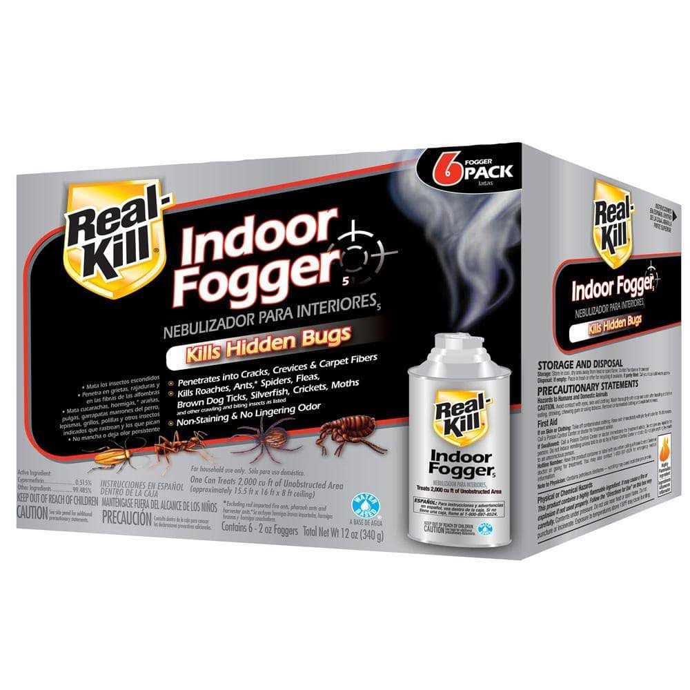 Real-Kill Indoor Fogger Insect Killer Aerosol
