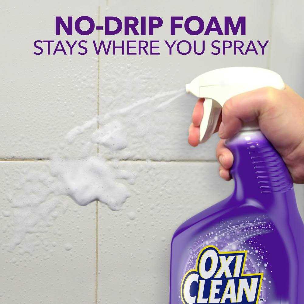 OxiClean No Drip Foam Mold & Mildew Stain Remover with Bleach 5703754751 - Image 5