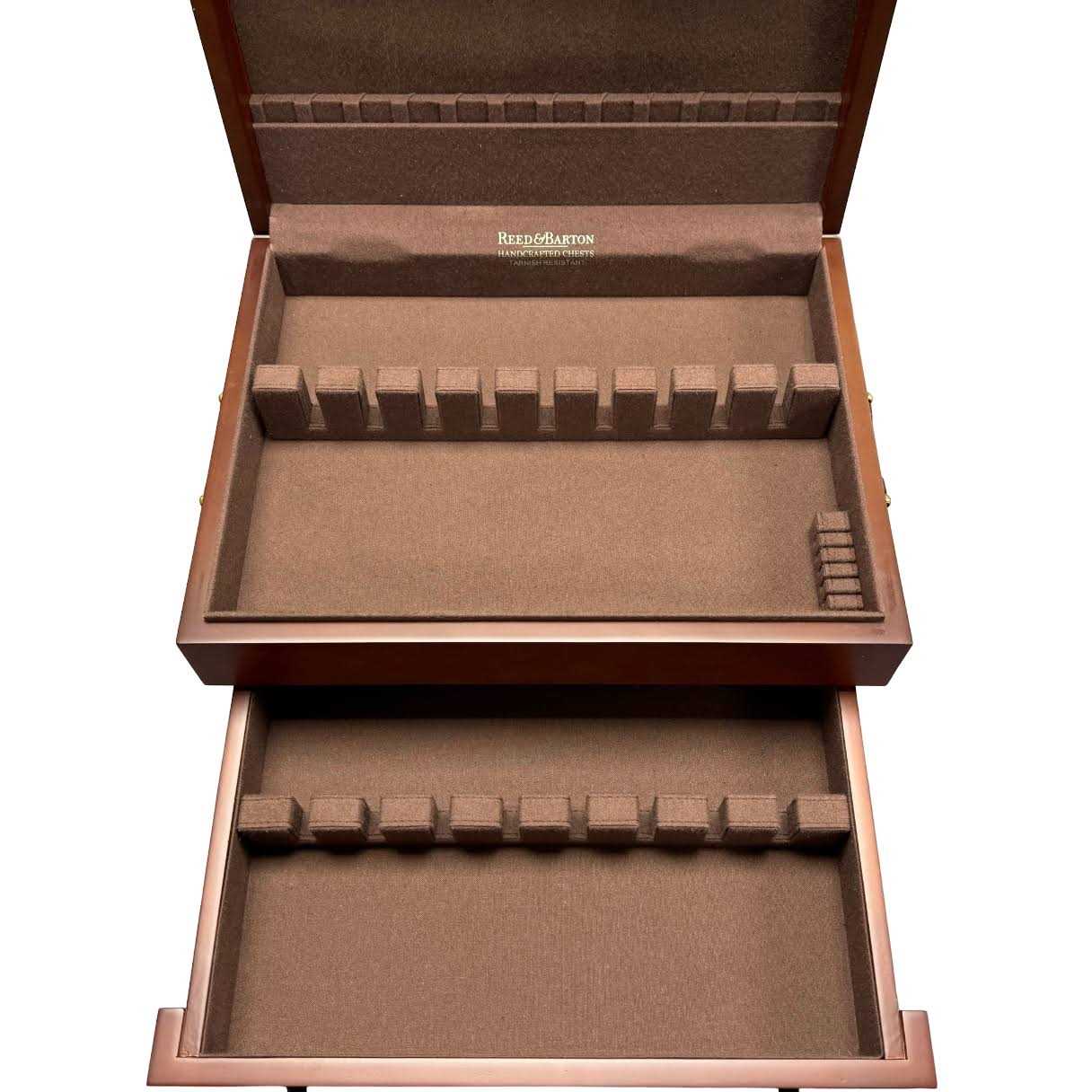 Reed Barton Bristol Grande Flatware Chest Mahogany - Image 3