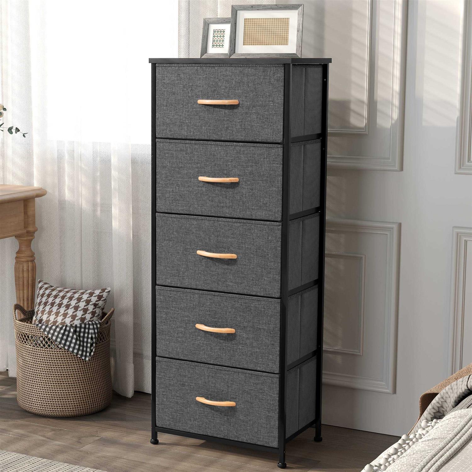 Pellebant 5 Drawers Vertical Storage Tower Organizer - Image 2