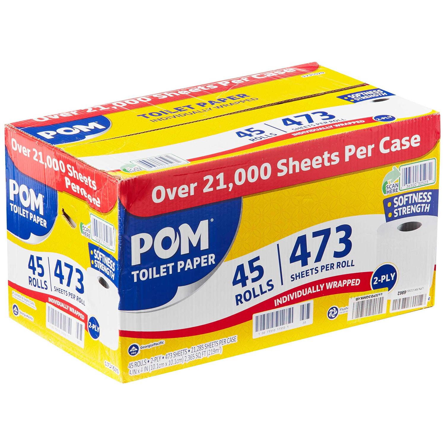 POM 2-Ply Bath Tissue