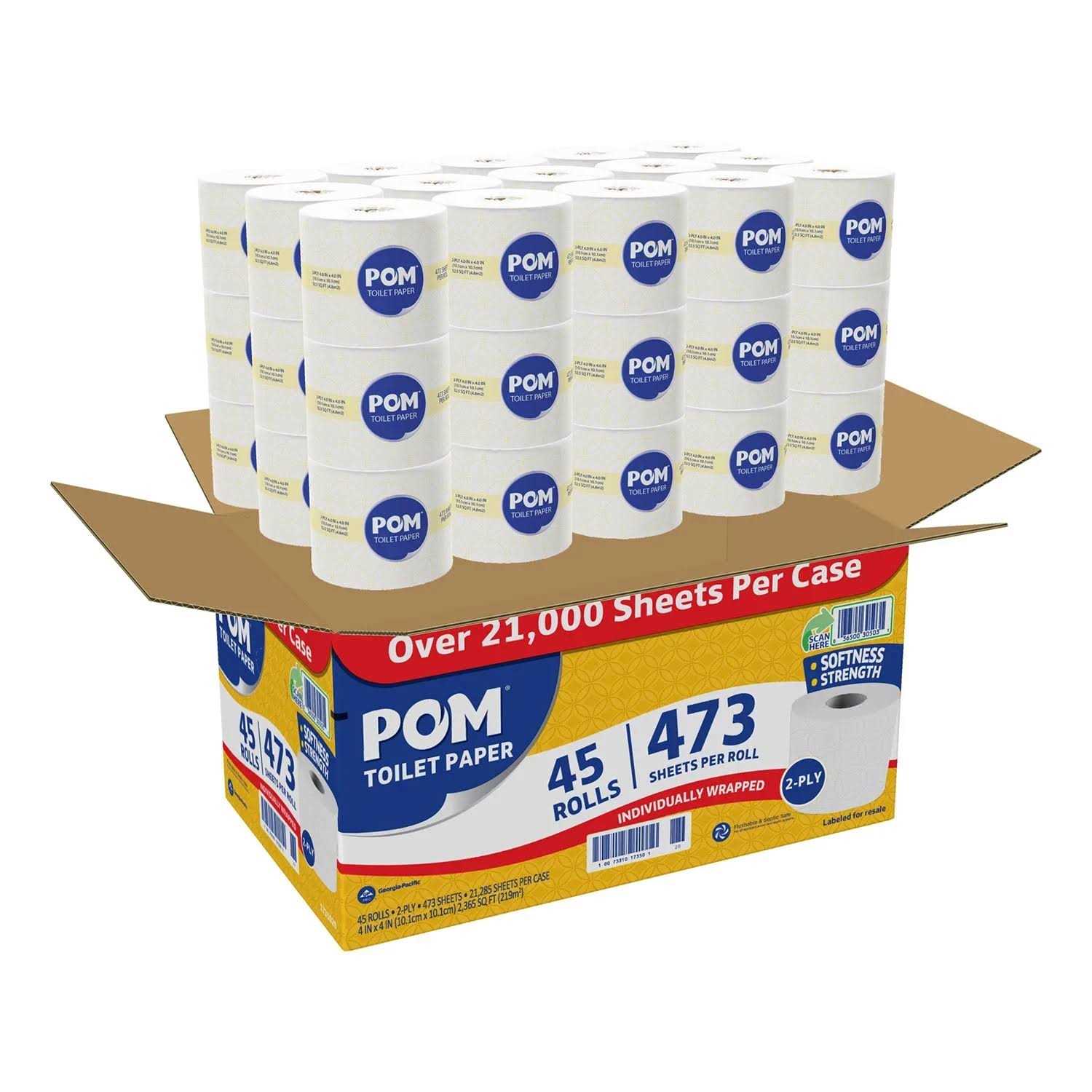POM 2-Ply Bath Tissue - Image 2