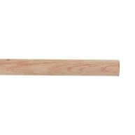 Project Source Closet Rod 96-in L x 1.3125-in H Wood Closet Rod 27590WMOLG