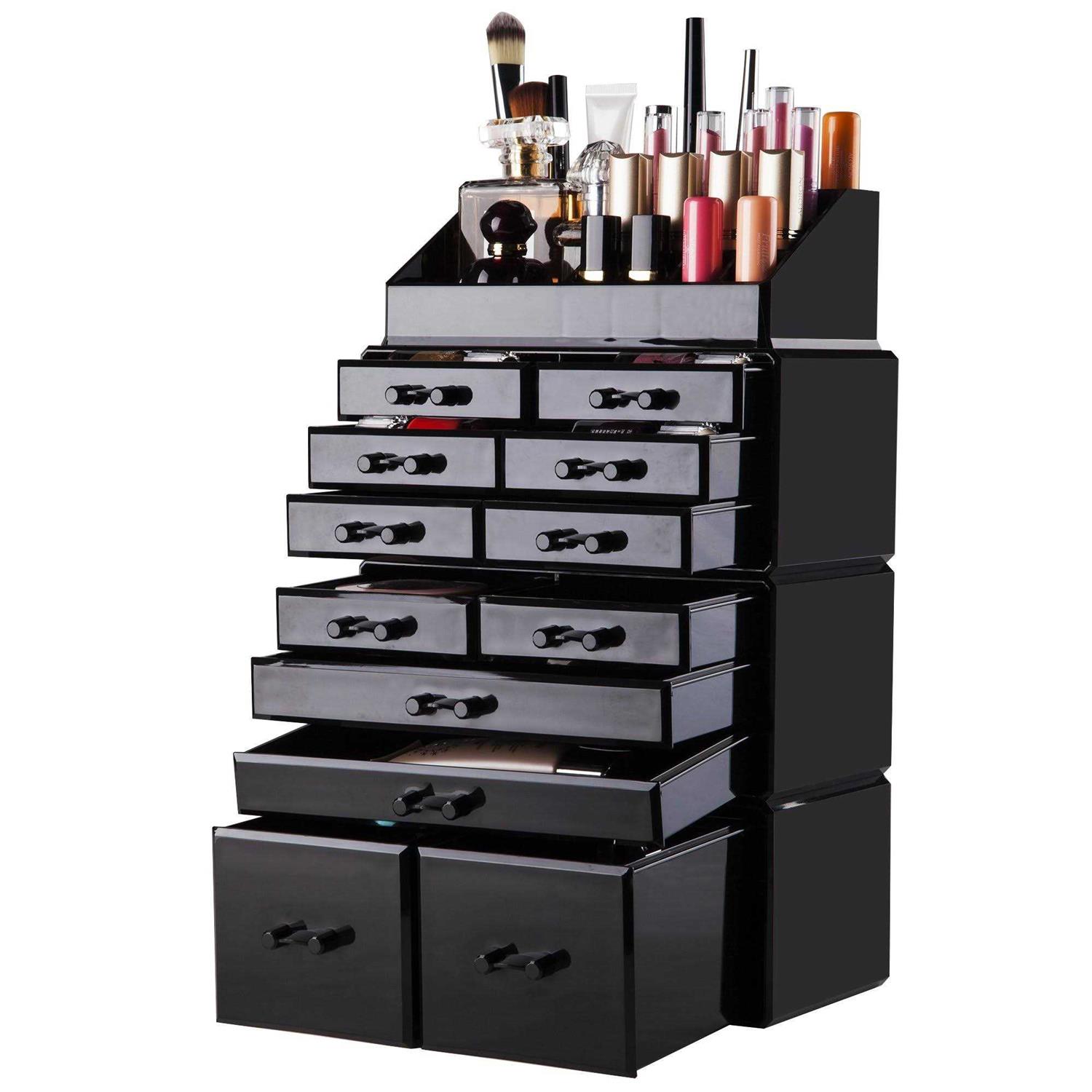 Readaeer Makeup Cosmetic Organizer Storage Drawers Display Boxes Case - Image 2