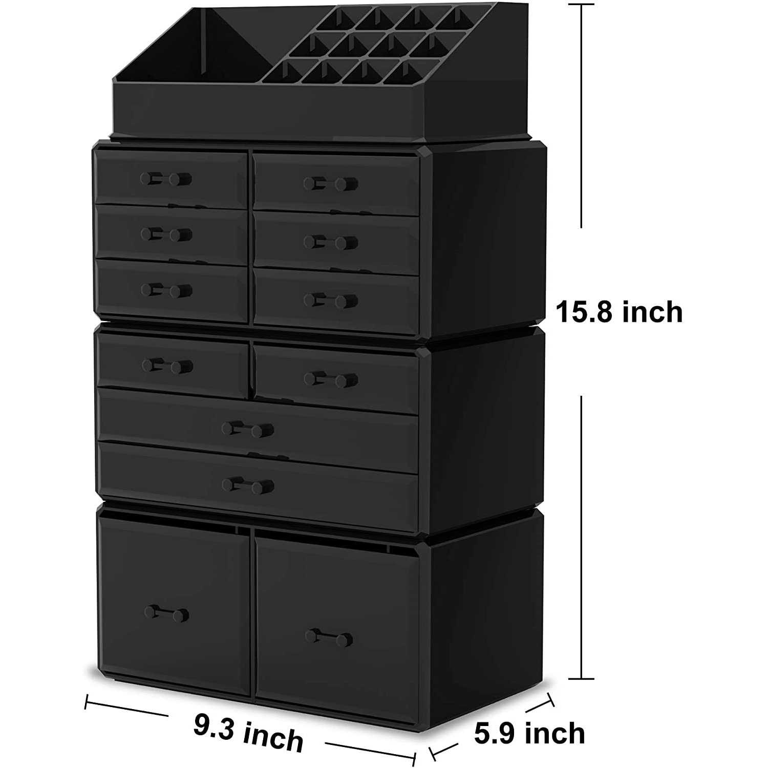 Readaeer Makeup Cosmetic Organizer Storage Drawers Display Boxes Case - Image 4