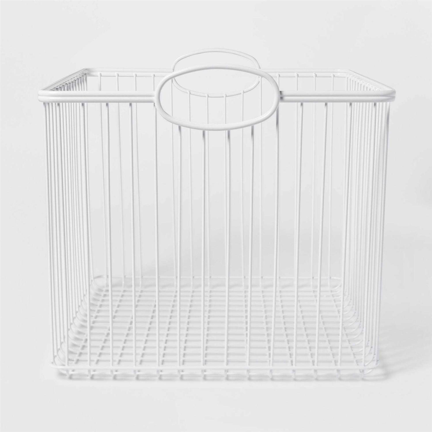 Pillowfort Large Stackable Storage Wire Bin