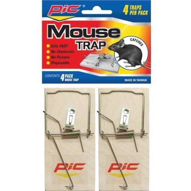 PIC Wood Mouse Traps