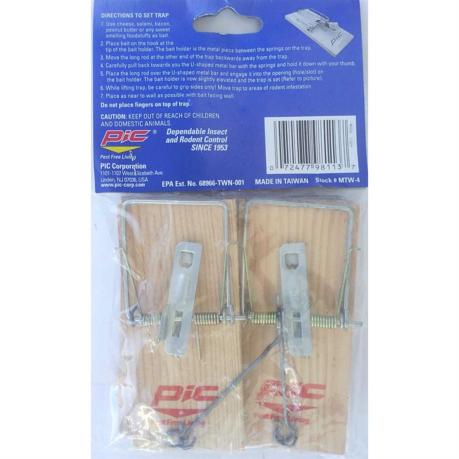 PIC Wood Mouse Traps - Image 5