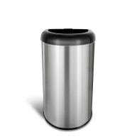 Nine Stars 13.2-Gal. Stainless Steel Open Top Trash Can