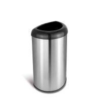 Nine Stars 13.2-Gal. Stainless Steel Open Top Trash Can