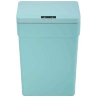 13 Gallon Trash Can Plastic Kitchen Trash Can Automatic Touch Free High-Capacity Garbage Can with Lid for Bedroom Bathroom Home Office 50 Liter