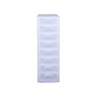 Really Useful Box Plastic 8-Drawer Storage Tower 7 Liters