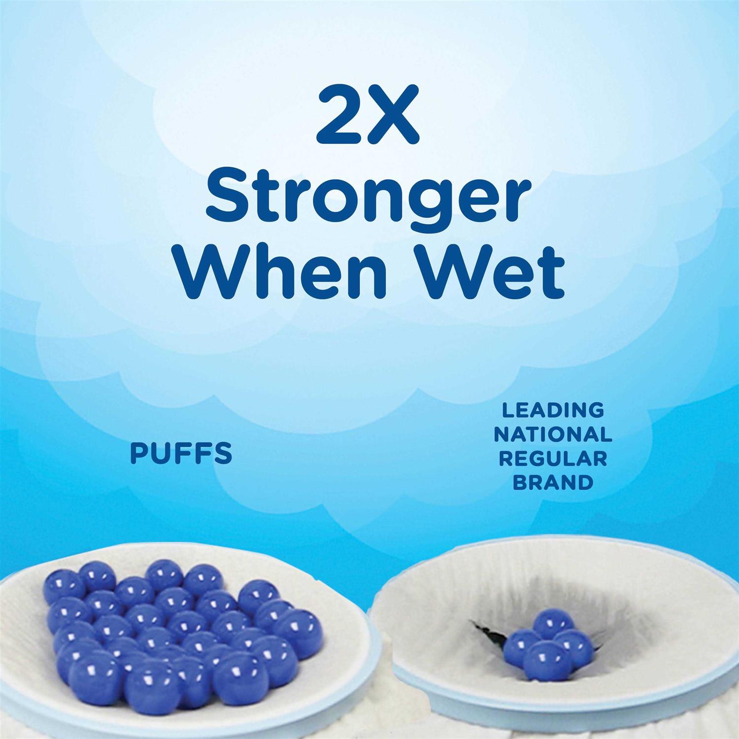 Puffs Ultra Soft & Strong 2-Ply Facial Tissues – 6 boxes, 124 count each - Image 2