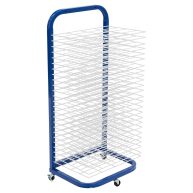 Pearington New 25-Shelf Mobile/Wall Mountable Art Drying Rack for Art Studios & Classrooms