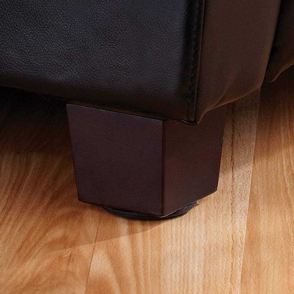 (10 Pack) 2-1/2 inch Self Stick Heavy Duty Non Skid Furniture Gripper Pads, Brown, 4 Pack, 4118421W - Image 5