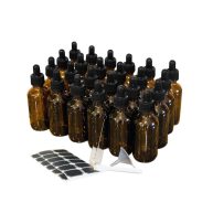Nevlers Leakproof Glass Dropper Bottles