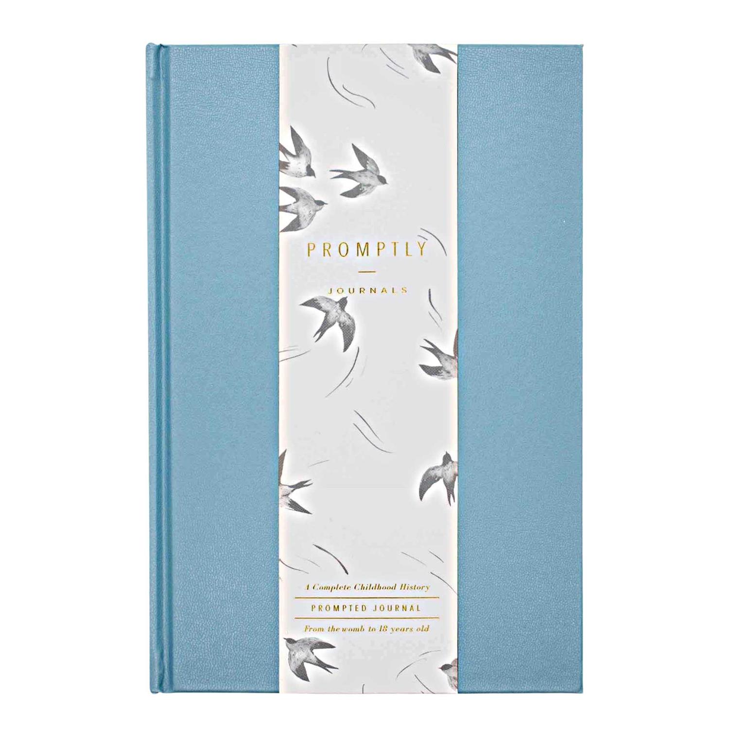 Promptly Journals Childhood History Journal Womb to 18 Years