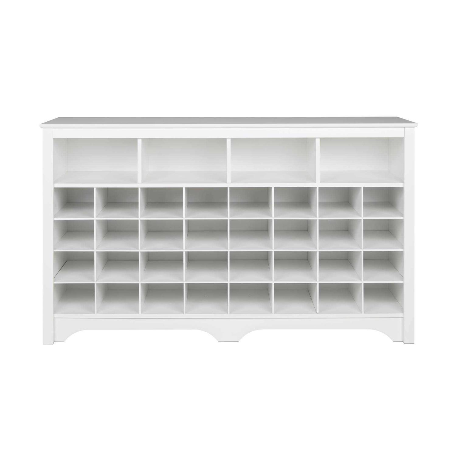 Prepac 60 Shoe Cubby Console - Image 4