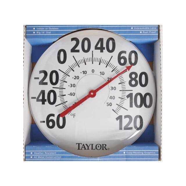 18 Metal Thermometer Taylor - Image 5
