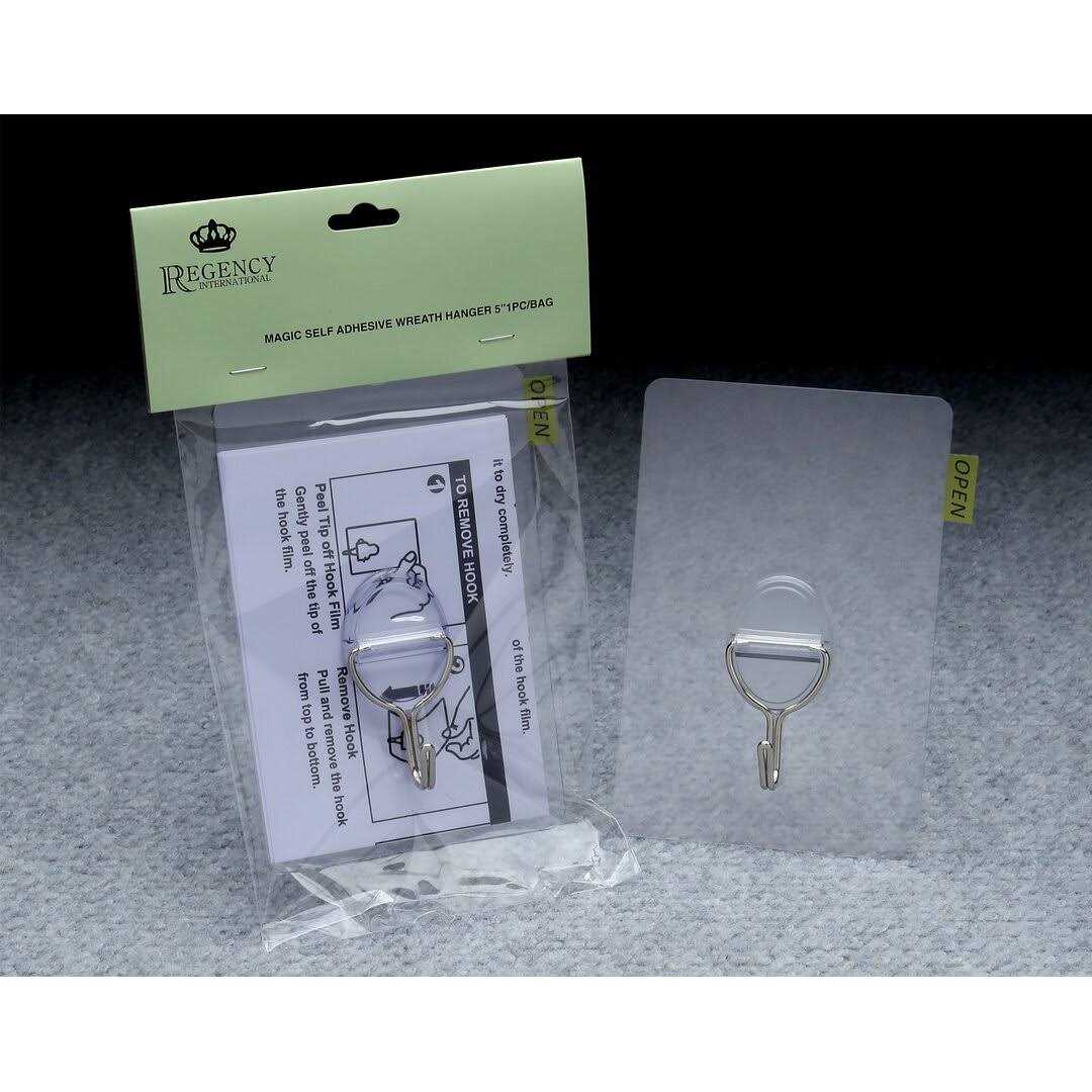 Regency International Magic Self Adhesive Wreath Hanger - Image 4