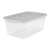 Project Source Clear Tote with Standard Snap Lid