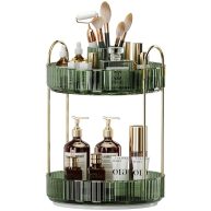 360° Rotating Makeup Organizer Large-Capacity Skincare Make Up Storage