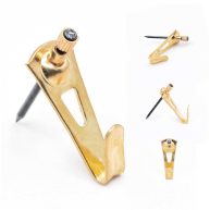 Picture Hang Solutions Plaster Picture Hangers 30 lbs 25 Pack Picture Hanging Nails