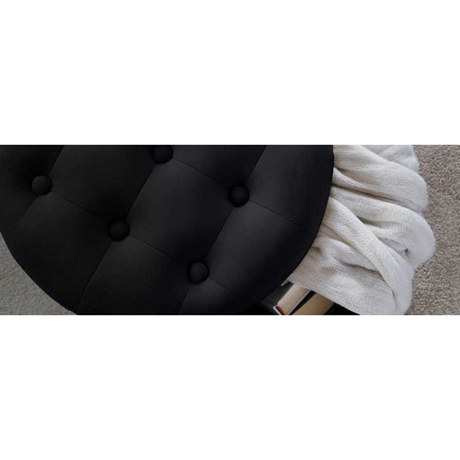 Ornavo Home Foldable Linen Large Storage Bin with Leather Handles and Lid - Image 3