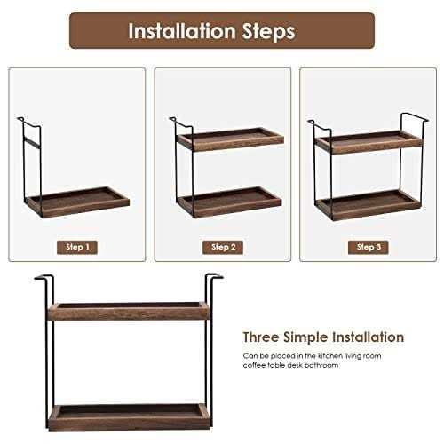 2 Tier Bathroom Counter Organizer - Image 4
