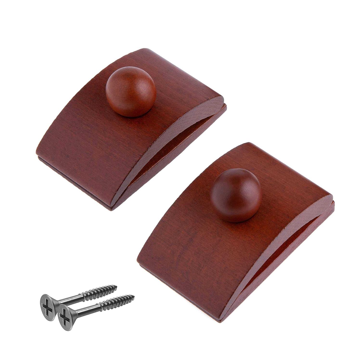 Precision Quilting Tools Classy Clamps Wooden Quilt Wall Hangers 2 Large Clips Screws for Wall Hangings