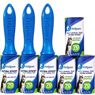 Petlovers Lint Rollers for Pet Hair Extra Sticky 420 Sheets