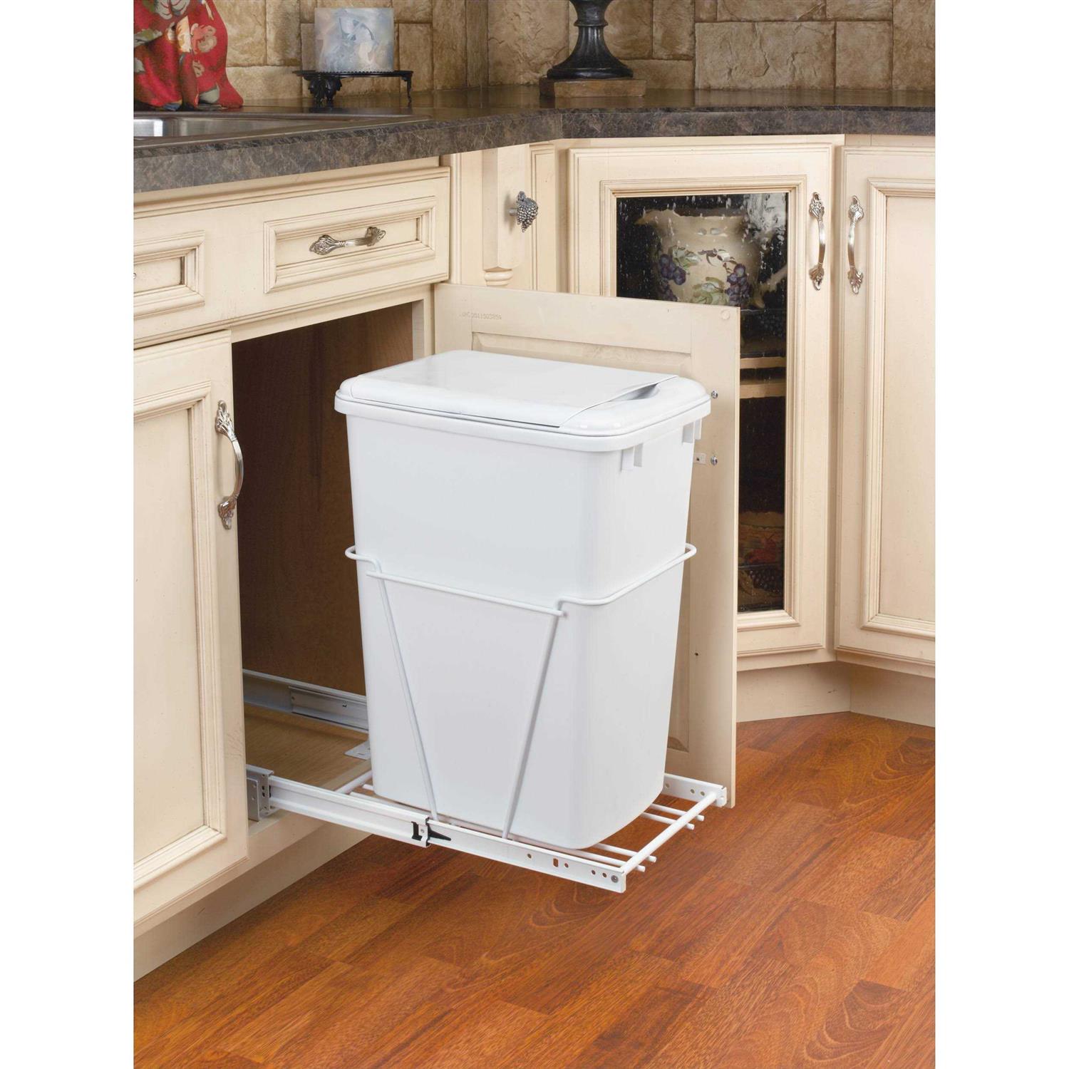 Rev-A-Shelf 35 Qrt Pull-Out Waste Container RV-12PB - Image 2