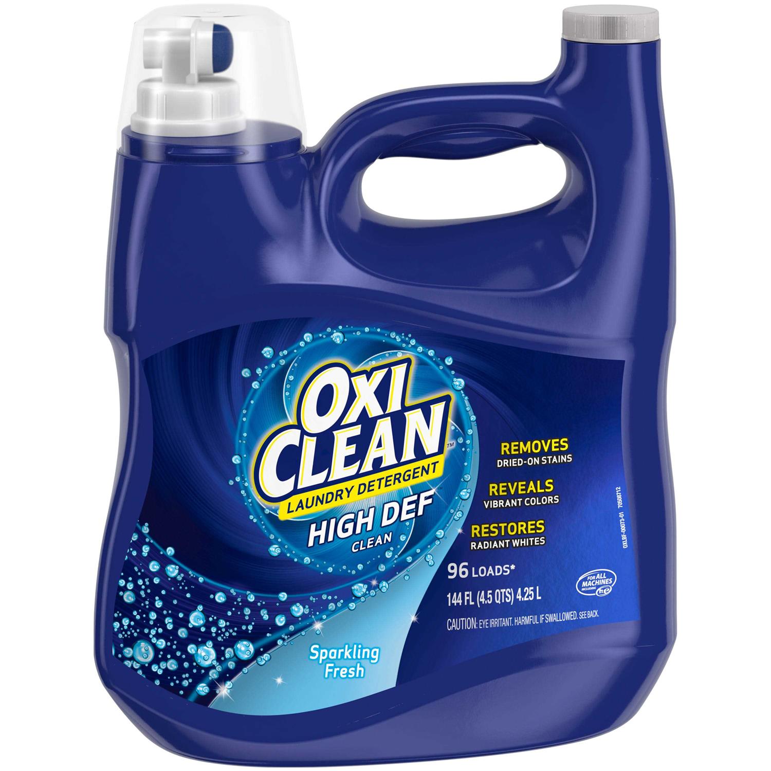 OxiClean 144 oz. Sparkling Fresh Scent Liquid Laundry Detergent