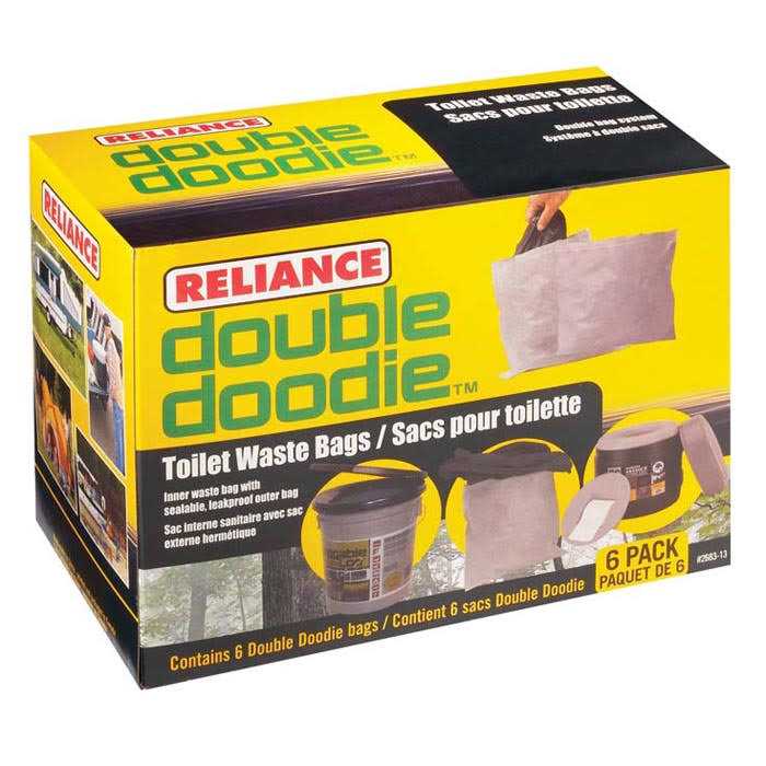 Reliance Double Doodie Toilet Waste Bags