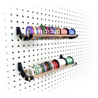 Peggy Pegboard Accessory Hook and Dowel Organizer Storage for Tape