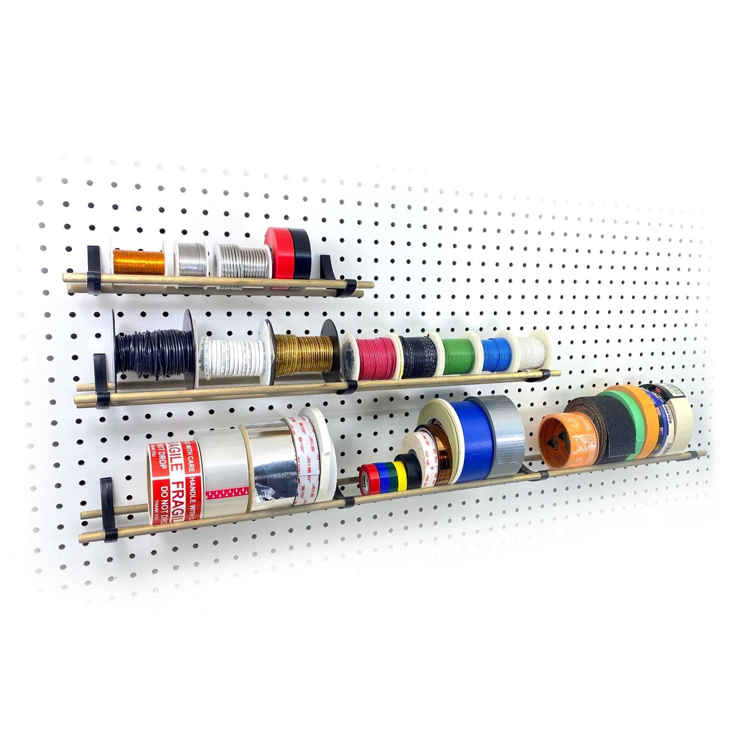Peggy Pegboard Accessory Hook and Dowel Organizer Storage for Tape - Image 5